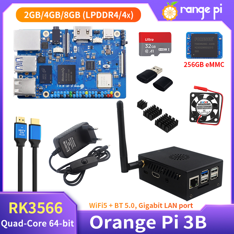 Orange Pi 3B 8GB 4GB 2GB RAM R - đánh giá và giá Khadas Vim4 8Gb