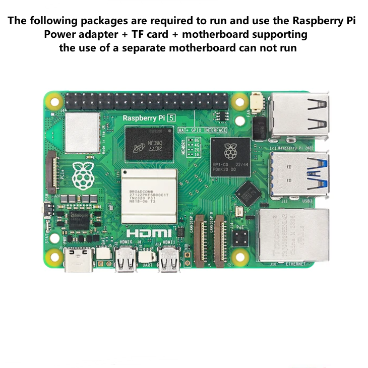 Bo mạch phát triển Raspberry P - đánh giá và giá Raspberry Pi 5 8Gb Kit