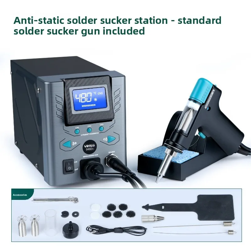 High Power Electric Tin Suctio - đánh giá và giá Desoldering Gun Vacuum Electric